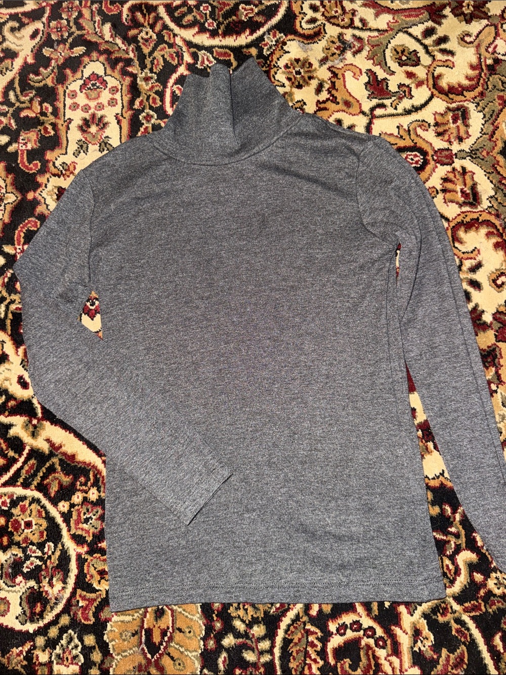 H&M Kids Gray Turtleneck Shirt (6-8y)